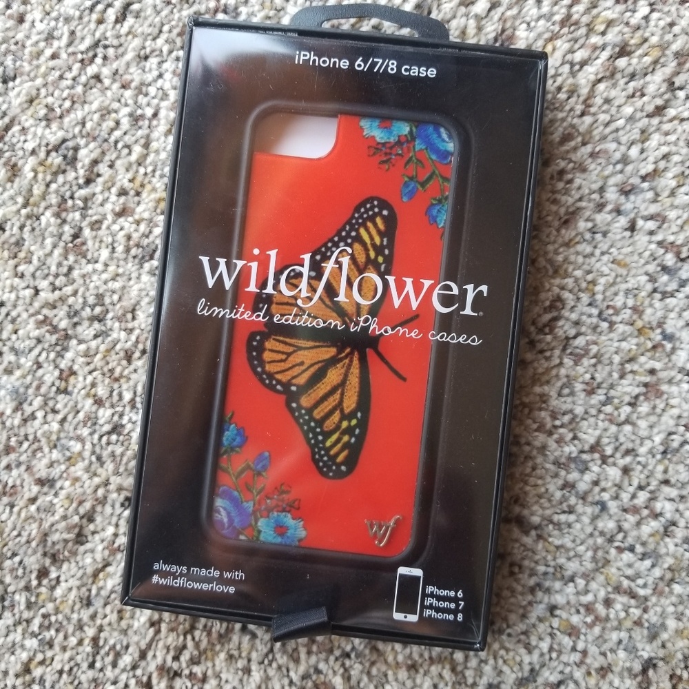 Wildflower brand iPhone case